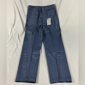 G/FORE G4 Womens Golf Pants Patch Pocket Stretch 6 Twilight Blue